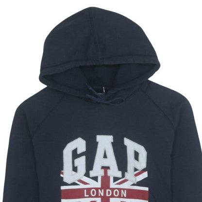 Mens UK Size M Gap Blue Pullover Hoodie