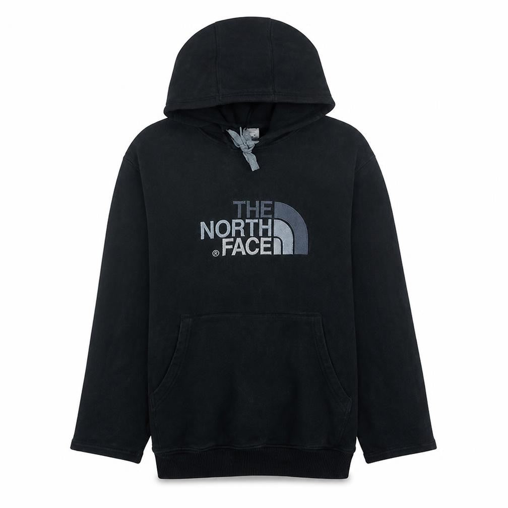 Mens UK Size M The North Face Black Pullover Hoodie