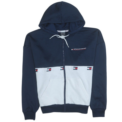 Mens UK Size S Tommy Hilfiger Blue Full Zip Hoodie