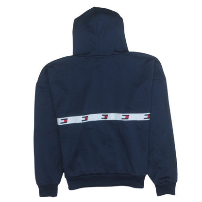 Mens UK Size S Tommy Hilfiger Blue Full Zip Hoodie