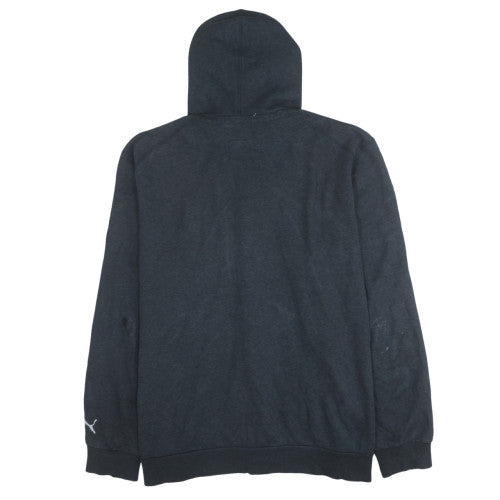 Mens UK Size 2XL PUMA Black Full Zip Hoodie
