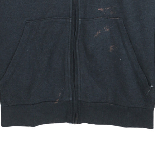 Mens UK Size 2XL PUMA Black Full Zip Hoodie