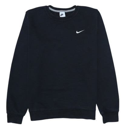 Womens UK Size L Nike Black Pullover Sweatshirt