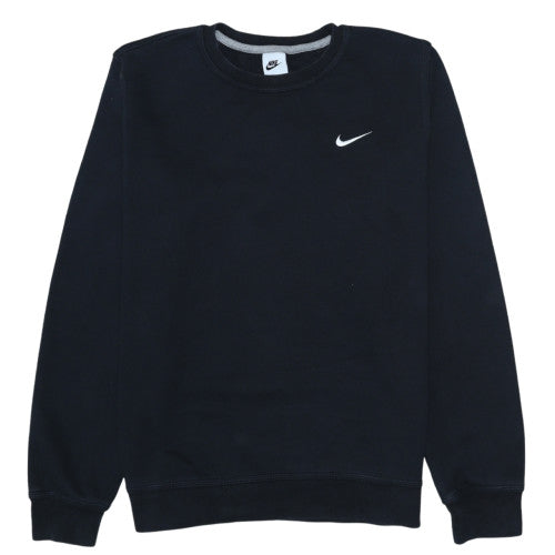 Womens UK Size L Nike Black Pullover Sweatshirt