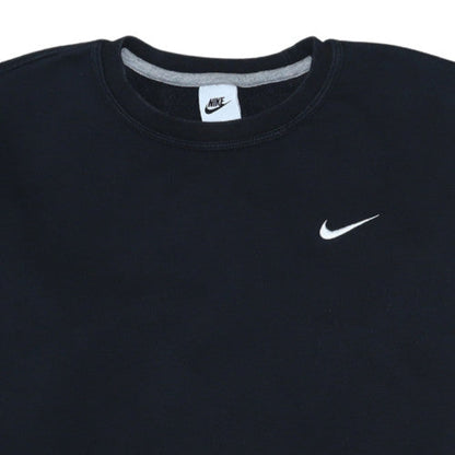 Womens UK Size L Nike Black Pullover Sweatshirt