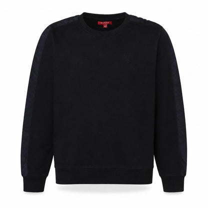 Mens UK Size M GUESS Black Pullover Sweatshirt