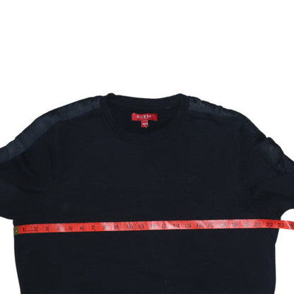 Mens UK Size M GUESS Black Pullover Sweatshirt
