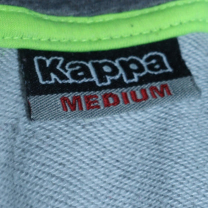 Mens UK Size M Kappa Grey Full Zip Hoodie
