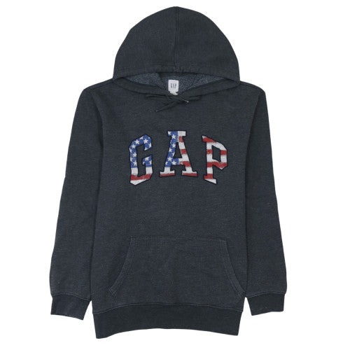Mens UK Size L Gap Black Pullover Hoodie