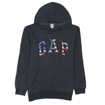 Mens UK Size L Gap Black Pullover Hoodie