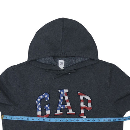 Mens UK Size L Gap Black Pullover Hoodie