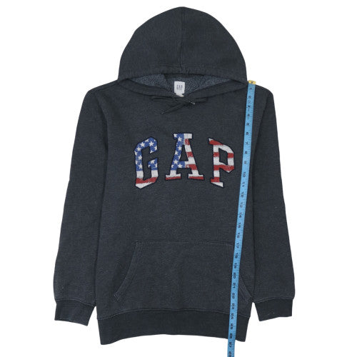 Mens UK Size L Gap Black Pullover Hoodie