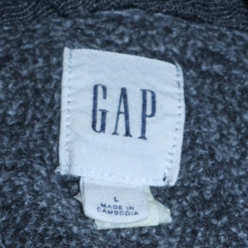 Mens UK Size L Gap Black Pullover Hoodie