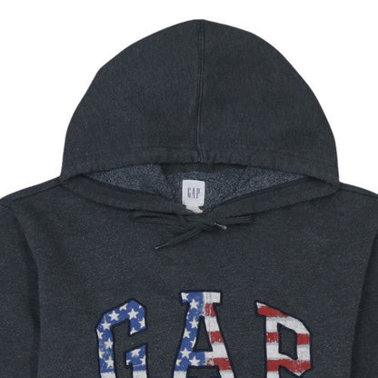 Mens UK Size L Gap Black Pullover Hoodie