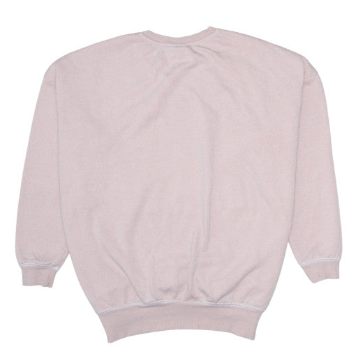 Womens UK Size XS Disney Pink Pullover Sweatshirt
