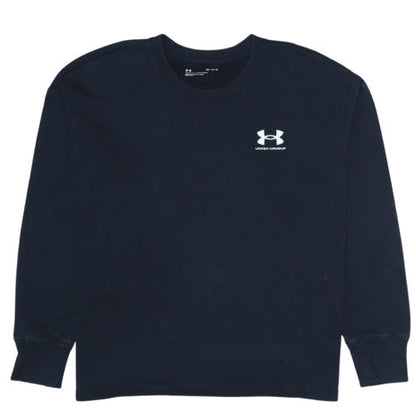 Mens UK Size M Under armour Black Pullover Sweatshirt