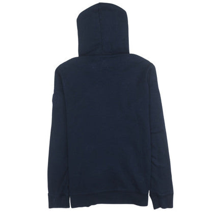 Mens UK Size S HUGO BOSS Blue Pullover Hoodie