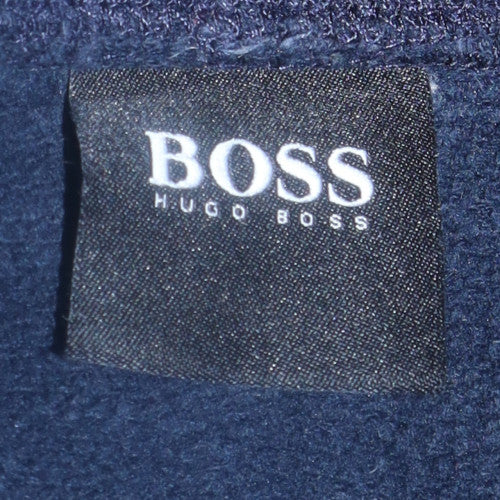 Mens UK Size S HUGO BOSS Blue Pullover Hoodie