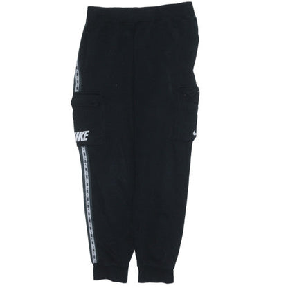 Mens UK Size M Nike Regular Fit Jogger Black Trousers