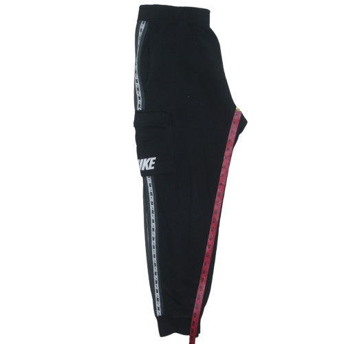 Mens UK Size M Nike Regular Fit Jogger Black Trousers