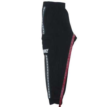 Mens UK Size M Nike Regular Fit Jogger Black Trousers