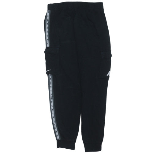 Mens UK Size M Nike Regular Fit Jogger Black Trousers