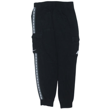 Mens UK Size M Nike Regular Fit Jogger Black Trousers
