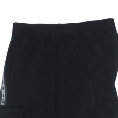 Mens UK Size M Nike Regular Fit Jogger Black Trousers