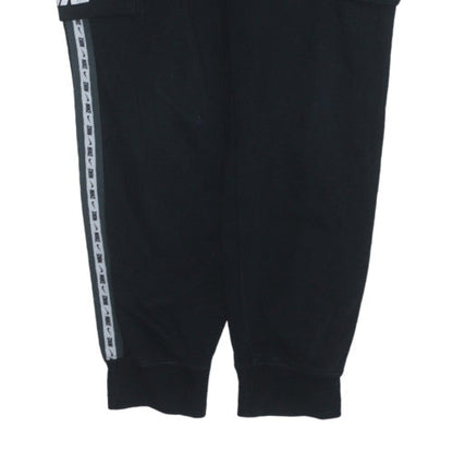 Mens UK Size M Nike Regular Fit Jogger Black Trousers