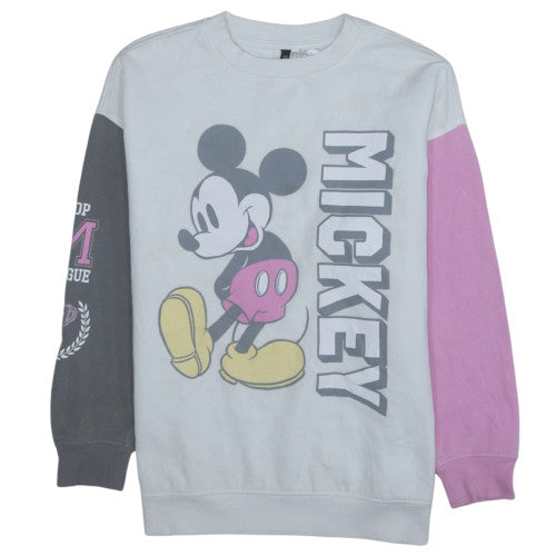 Womens UK Size S Divided Multicoloured Pullover Sweatshirt