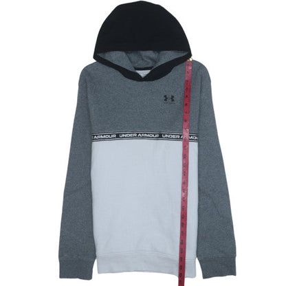 Teens UK Size L Under armour Grey Pullover Hoodie