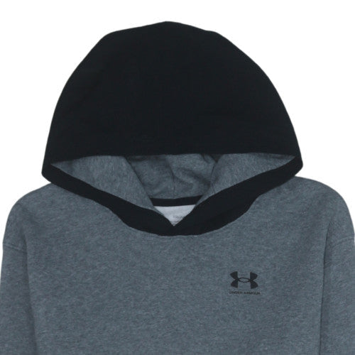 Teens UK Size L Under armour Grey Pullover Hoodie