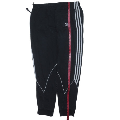 Mens UK Size L adidas Regular Fit Jogger Black Trousers