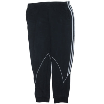 Mens UK Size L adidas Regular Fit Jogger Black Trousers