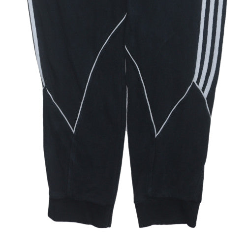 Mens UK Size L adidas Regular Fit Jogger Black Trousers