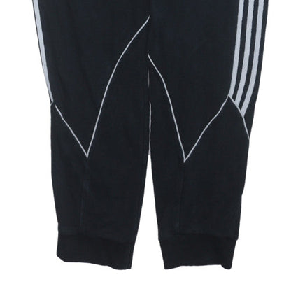 Mens UK Size L adidas Regular Fit Jogger Black Trousers