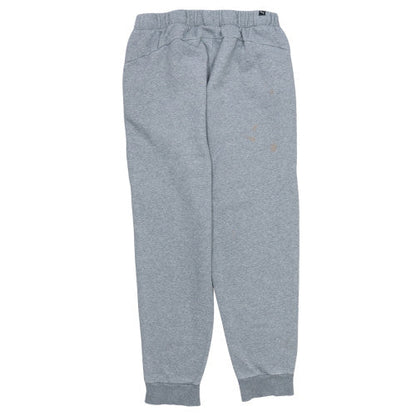 Puma Men's Grey Fleece Jogger Trousers Size L Comfortable Warm Activewear