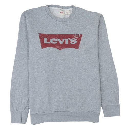 Mens UK Size M Levi's Grey Pullover Sweatshirt