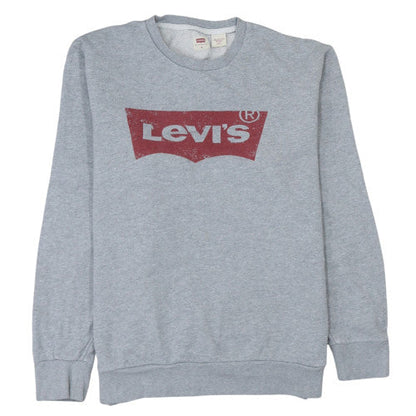 Mens UK Size M Levi's Grey Pullover Sweatshirt
