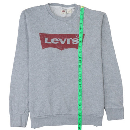 Mens UK Size M Levi's Grey Pullover Sweatshirt