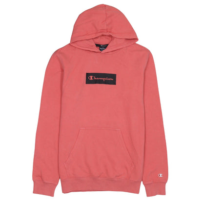 Mens UK Size M Champion Pink Pullover Hoodie