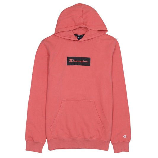 Mens UK Size M Champion Pink Pullover Hoodie