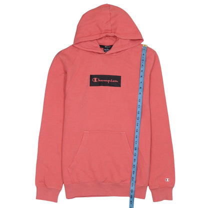 Mens UK Size M Champion Pink Pullover Hoodie