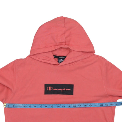 Mens UK Size M Champion Pink Pullover Hoodie