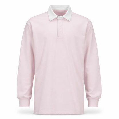 Mens UK Size XL Front Row Pink Henley Sweatshirt
