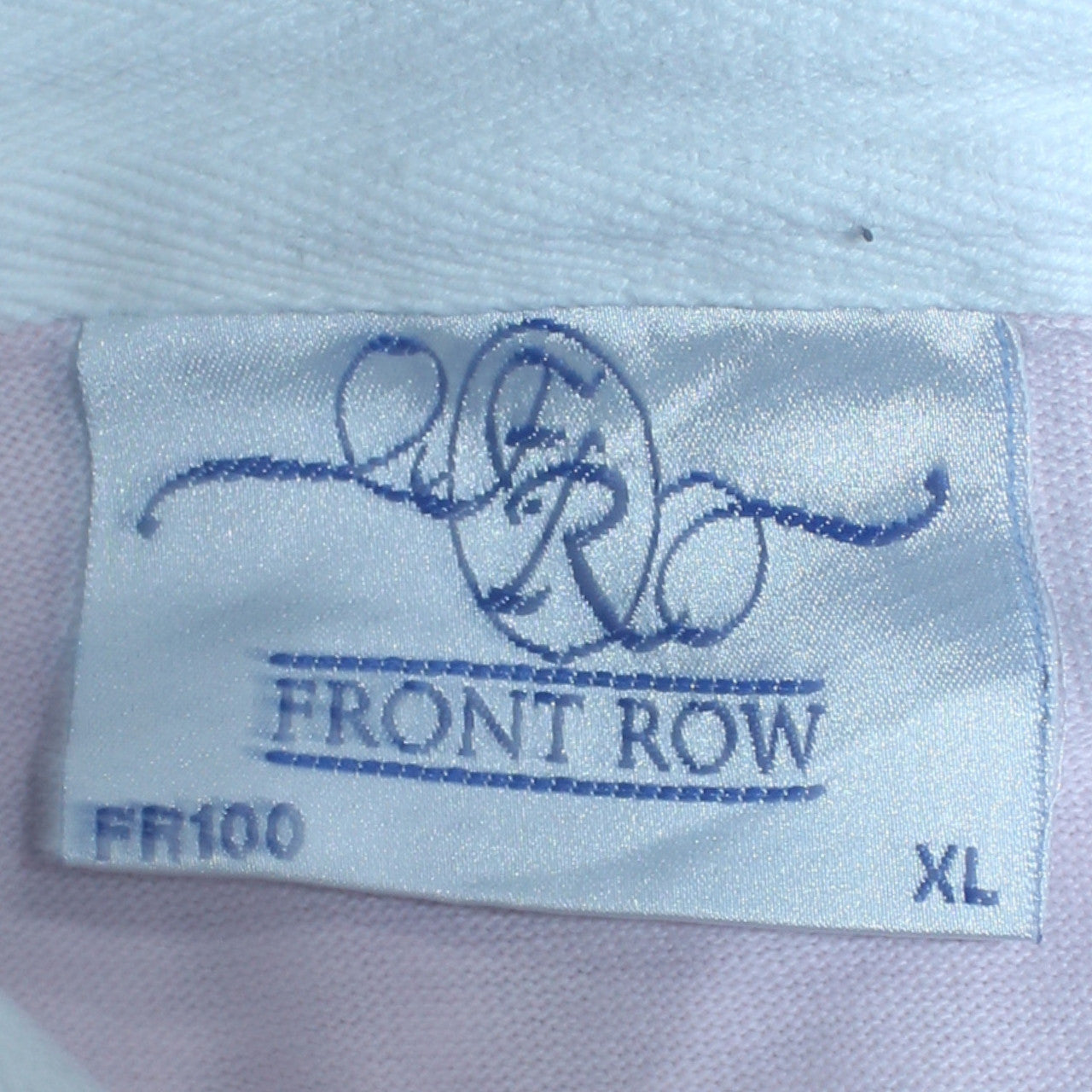 Mens UK Size XL Front Row Pink Henley Sweatshirt