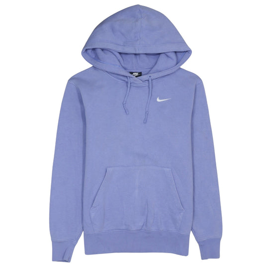 Womens UK Size S Nike Blue Pullover Hoodie