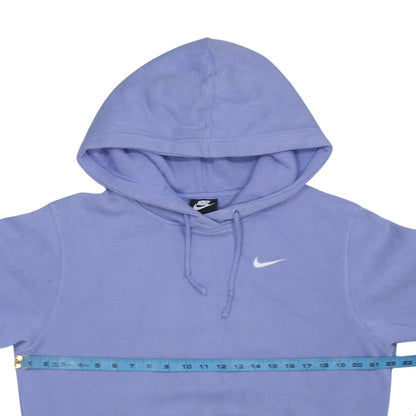 Womens UK Size S Nike Blue Pullover Hoodie