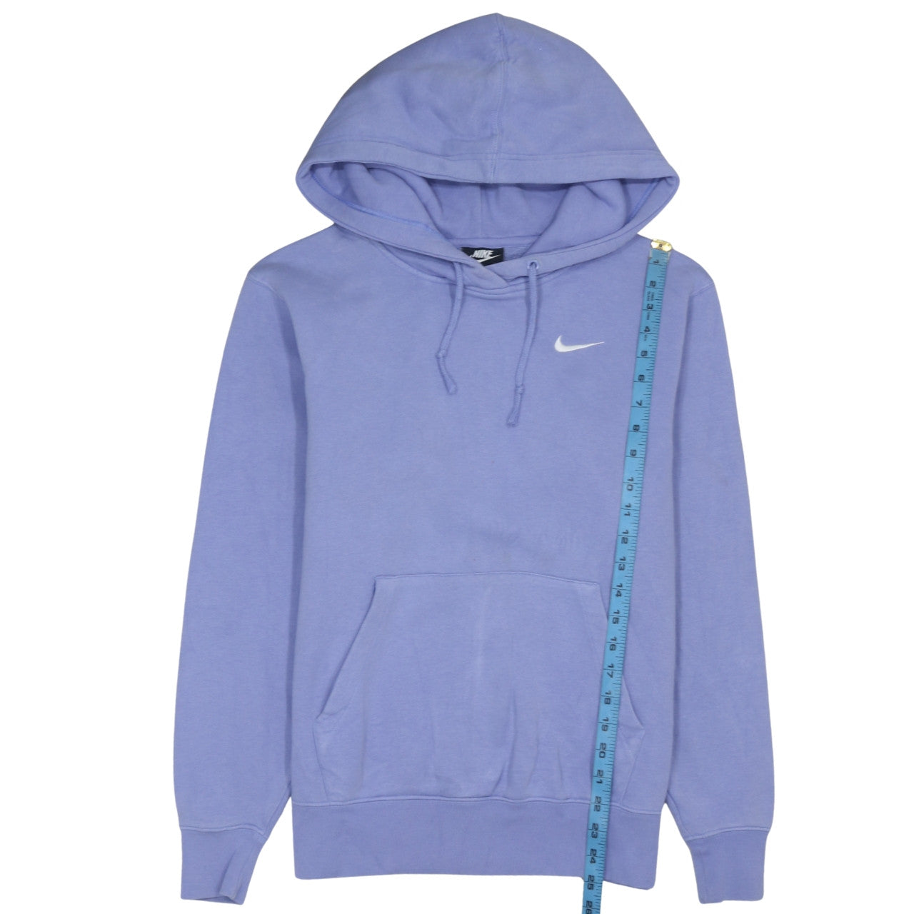 Womens UK Size S Nike Blue Pullover Hoodie
