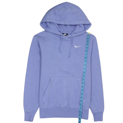 Womens UK Size S Nike Blue Pullover Hoodie